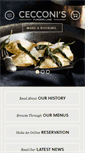 Mobile Screenshot of cecconis.com
